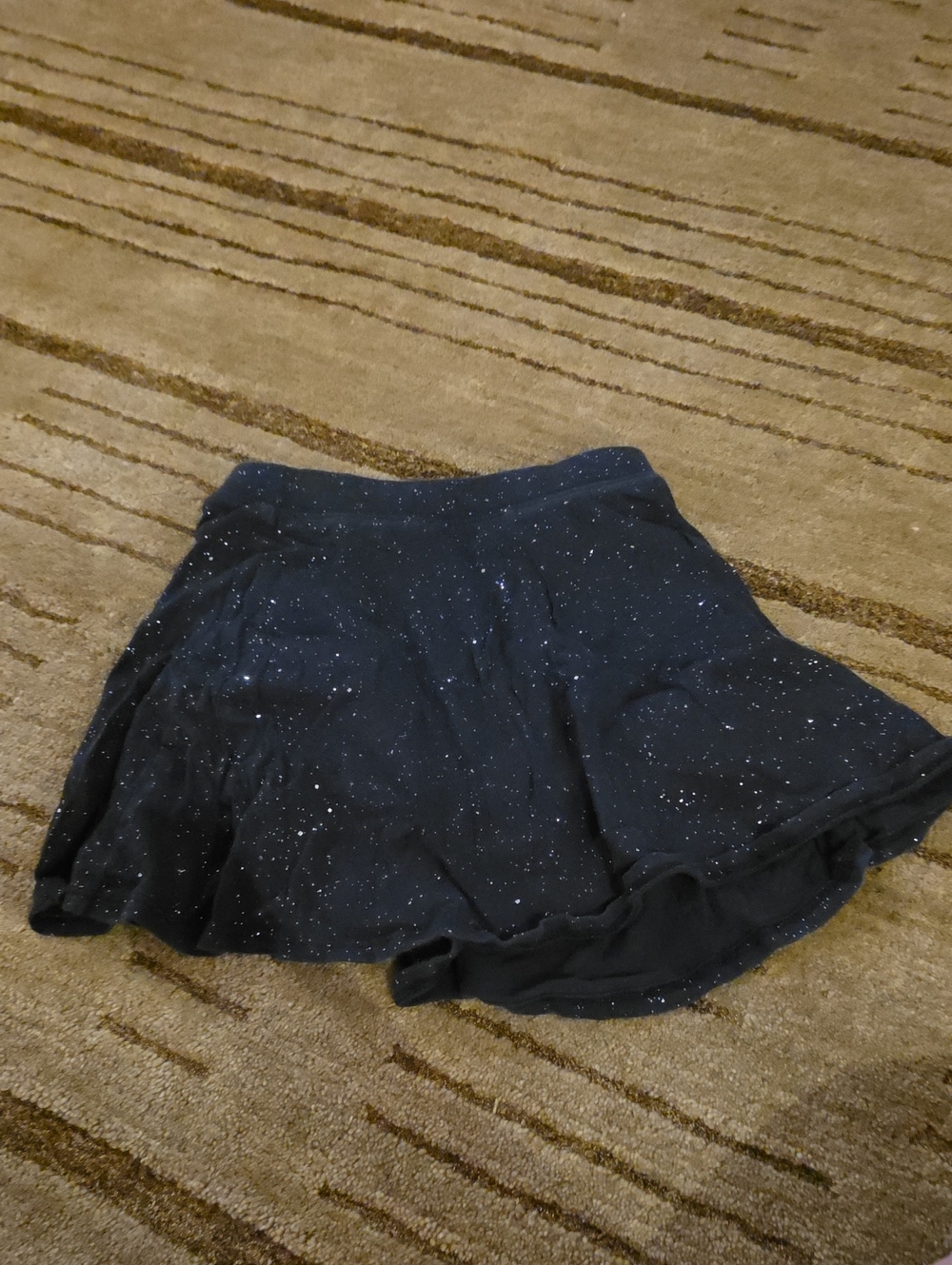 jumping beans Navy Sparkle Girls Skort